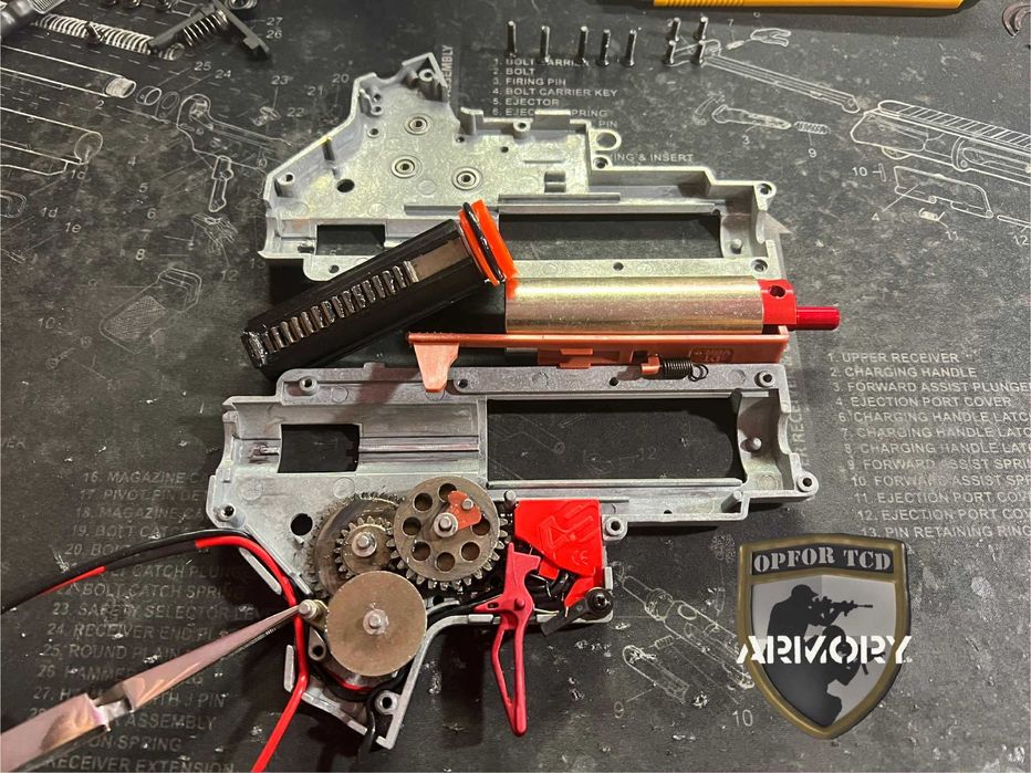 Нова Еърсофт Реплика DYTAC Warlord Ultra Lite M4 Carbine AEG Cerakote™