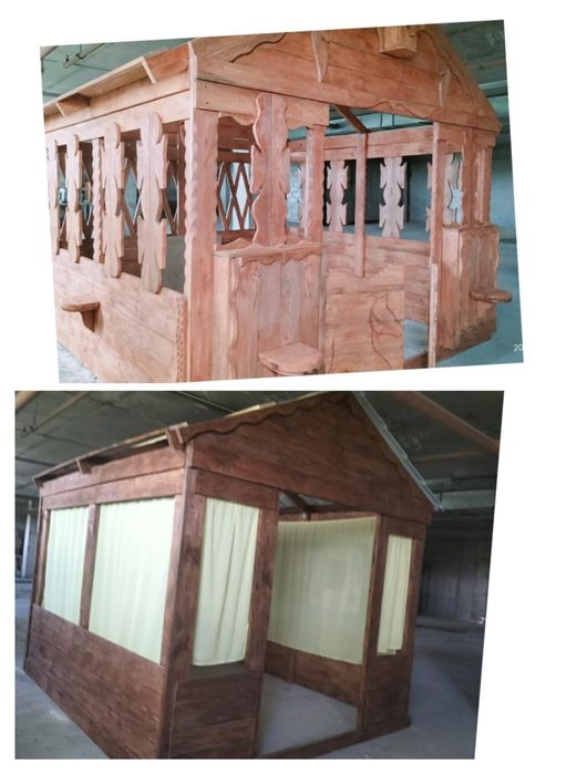 Продам деревянную беседку