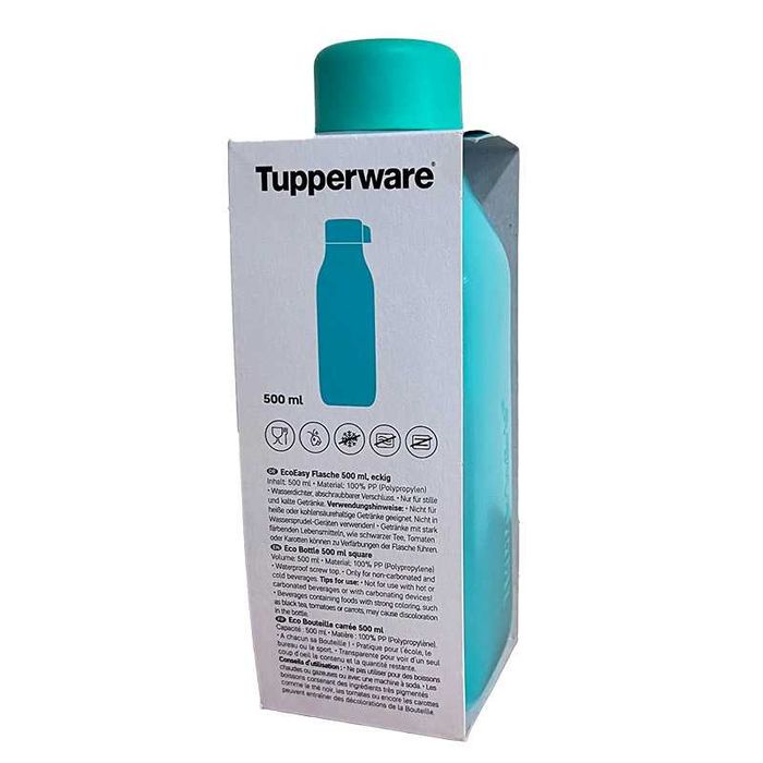 Еко бутилка Tupperware Square 500 мл