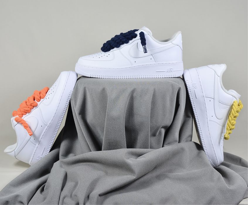 Pantofi Sport Nike Air Force 1 Low Rope Laces 100% originali