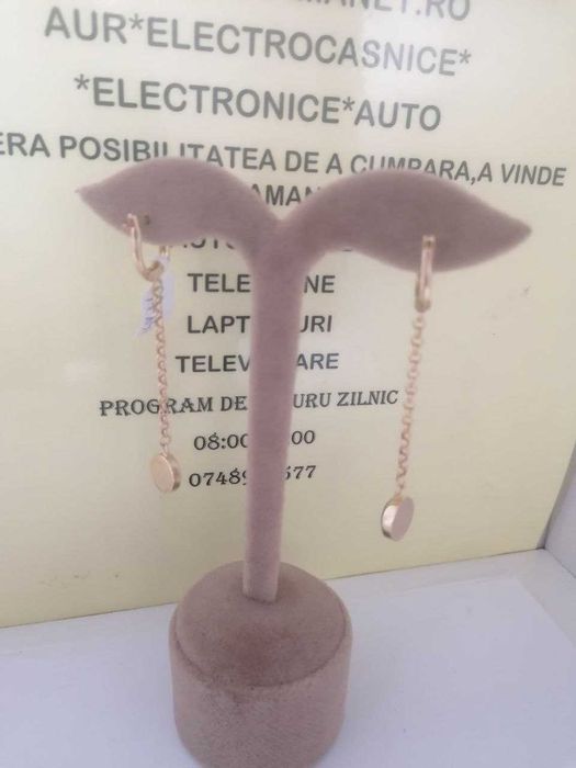 cercei aur 14k (m2) star amanet