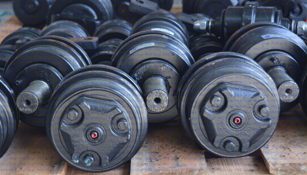 Senile cauciuc și componente de rulare pentru miniexcavatoare