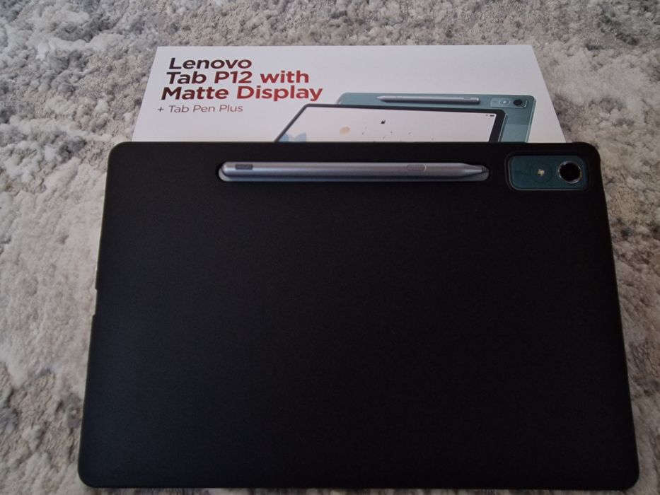 Husă Neagră Silicon Lenovo Tab P12