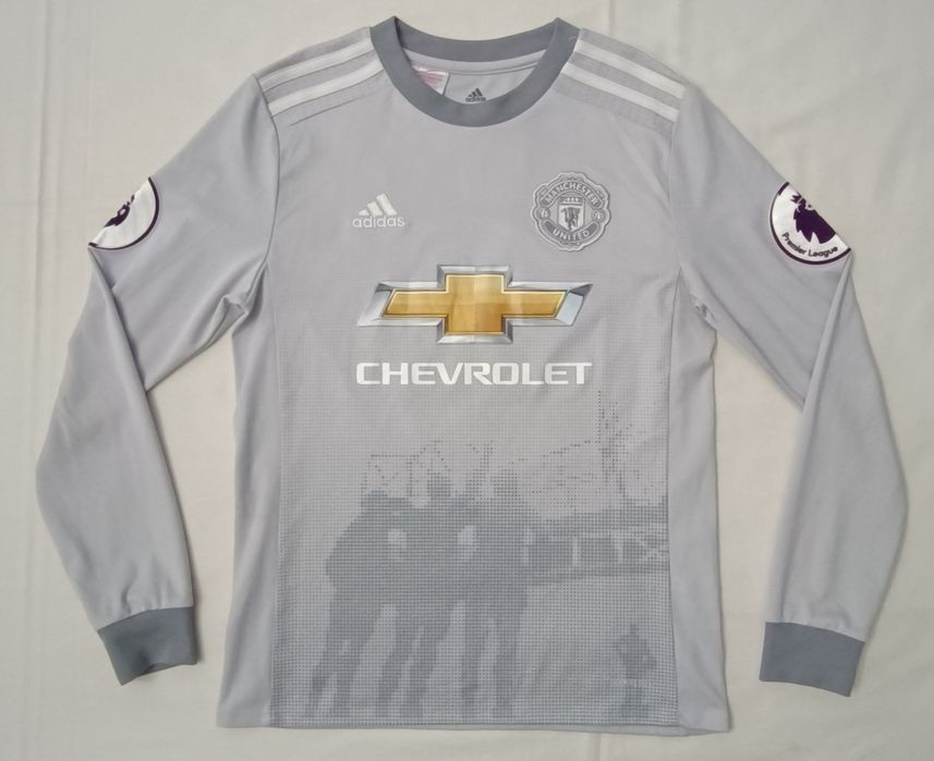 Adidas Manchester United #9 Lukaku Third Jersey оригинална тениска ръст 140-152см Адидас Манчестър Юнайтед #9 Лукаку фланелка футбол