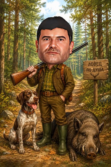 Уникални карикатури по снимка перфектният подарък!