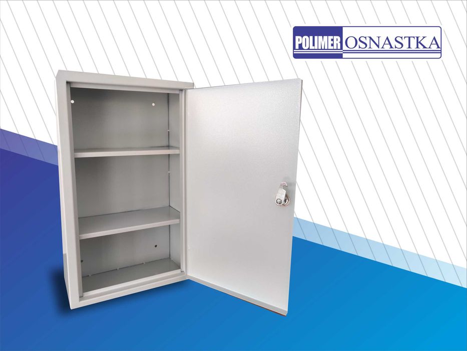 Металлические аптечки со склада и на заказ, 500х300х150 мм