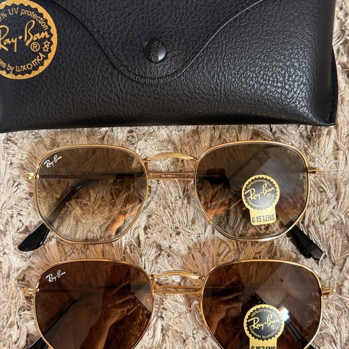 RayBan Hexagonal Fade / Brown / Blue / Black