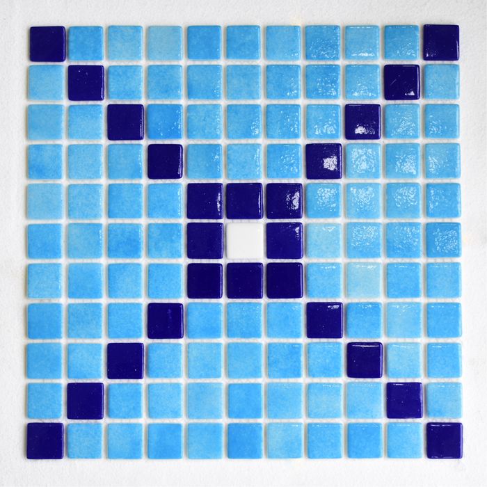 Майолика,Мозаика для бассейна