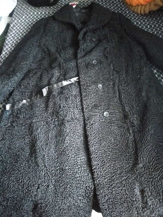 Шуба каракульча р.56