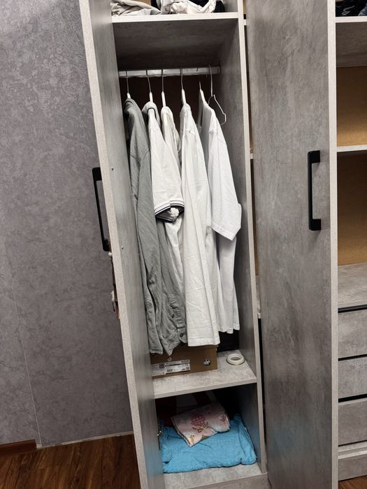 Продам кровать совместно со шкафом!!!