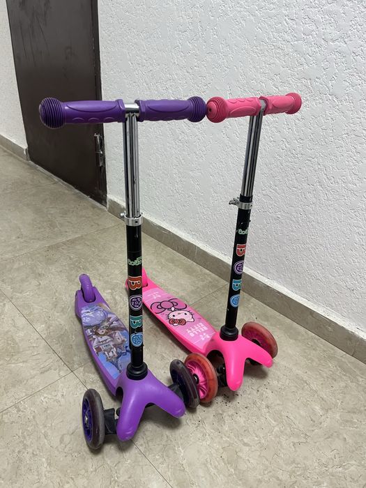 Самокаты для девочек на возраст 2-5 лет