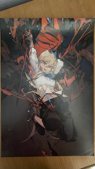 Аниме плакат                          .