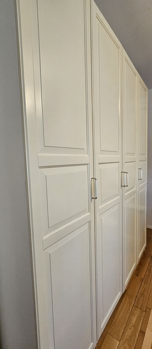 Dressing IKEA PAX 200×236×58 cm, alb, stare foarte bună