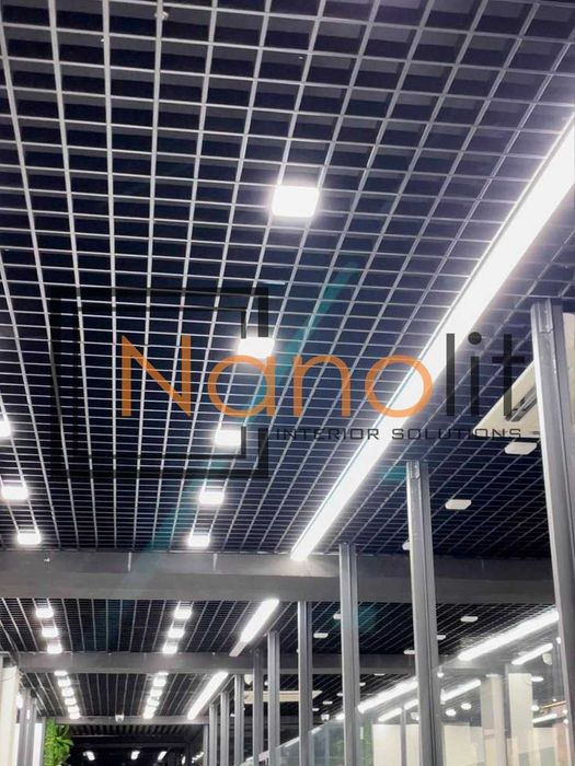 Реечный потолок грильято потолок + МОНТАЖ(3)