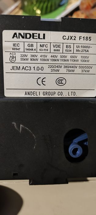 Контактор  в хорошем состоянии