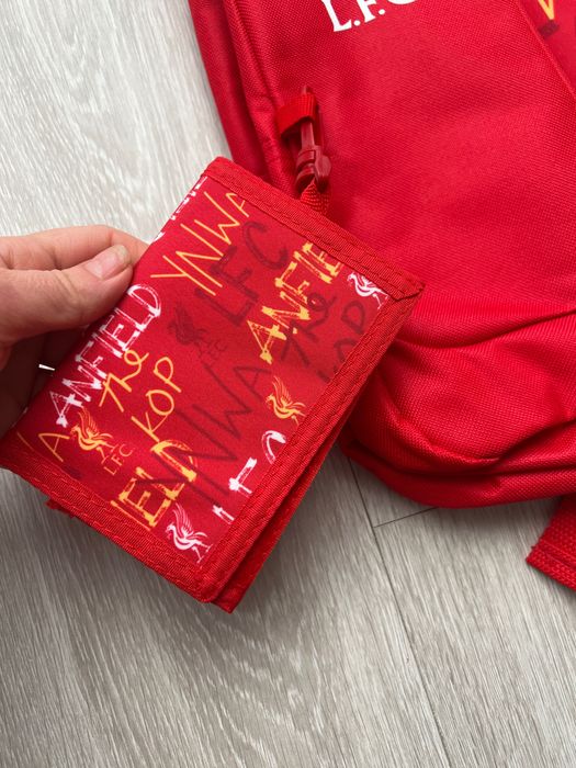 Детска раница Liverpool и портфейл