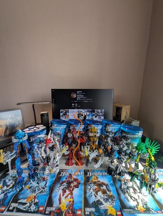 Bionicle Лего Бионикл Toa Mahri/  Barakki 2007