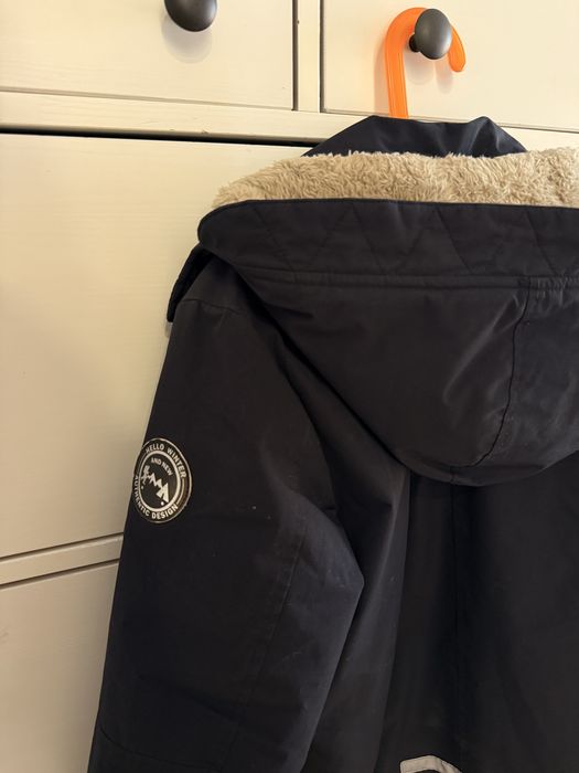 Зимняя куртка удлиненная