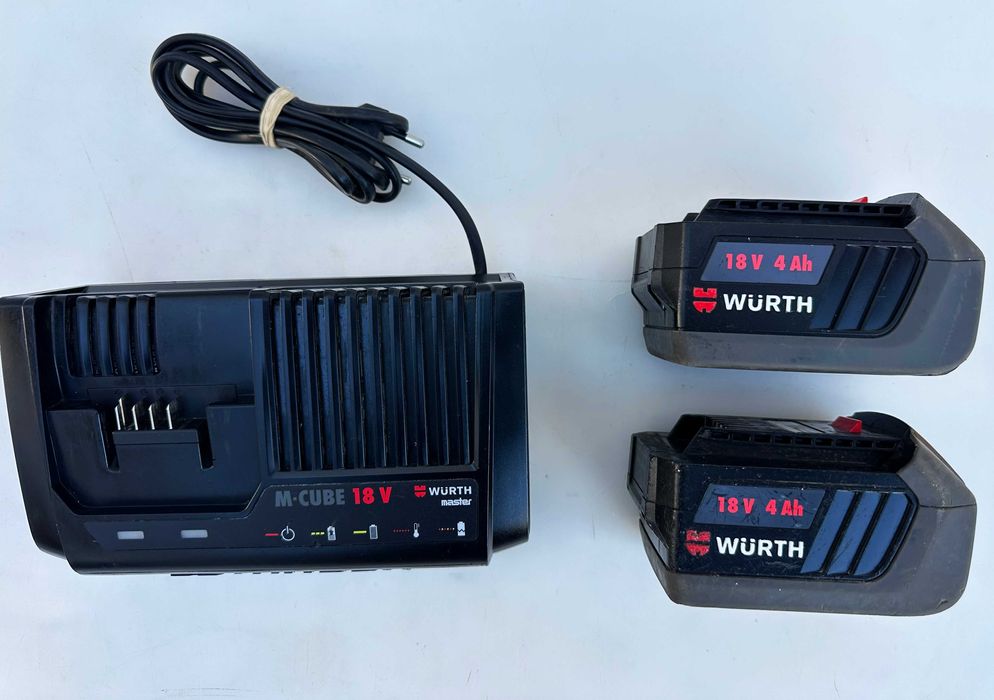 Wurth ASS 18-1/4'' Compact M-Cube - Безчетков импакт 2x18V 4.0Ah