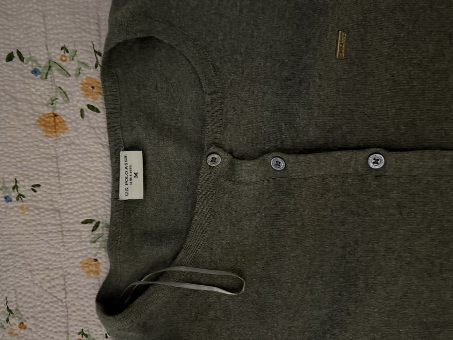 Серая Кофта U.S Polo