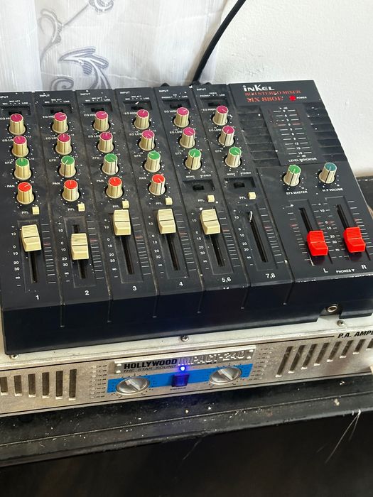 Boxă,stație si mixer ..