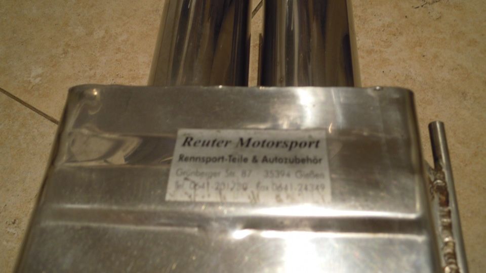 Выхлоп Eisenmann Бмв