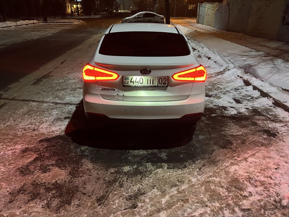 Kia Cerato 2013 (Подстветка номера)
