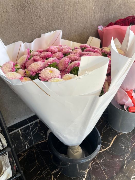 Живой букет свежие