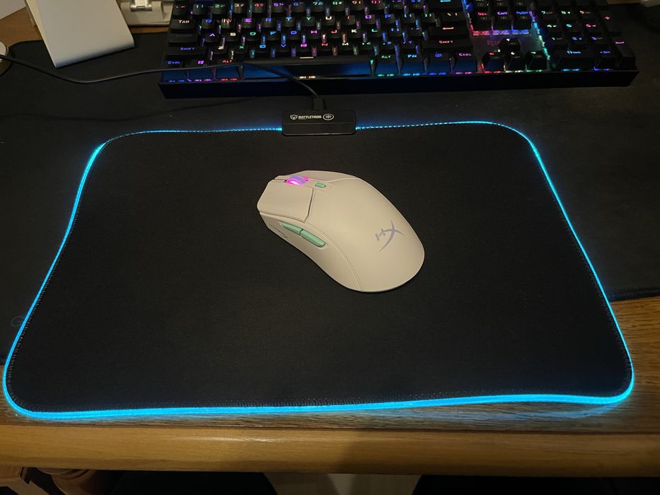 Mouse pad RGB, bungee mouse, lampa birou cu 3 culori