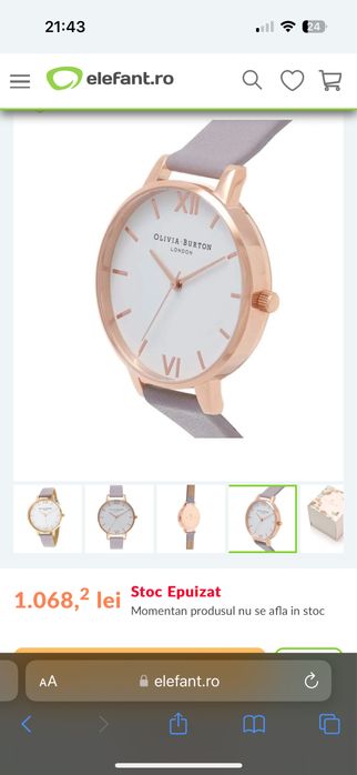 Ceas / Cesuri femei nou si oroginalOlivia Burton