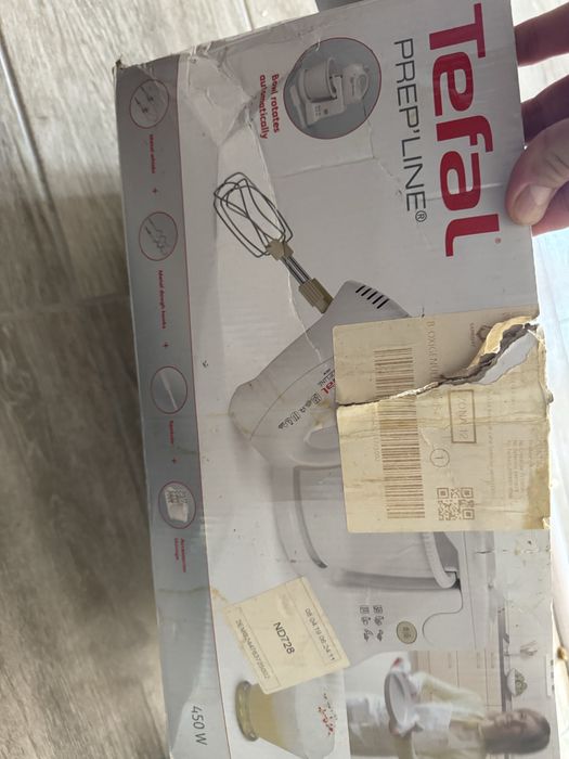 Mixer cu bol tefal folosit dar functional