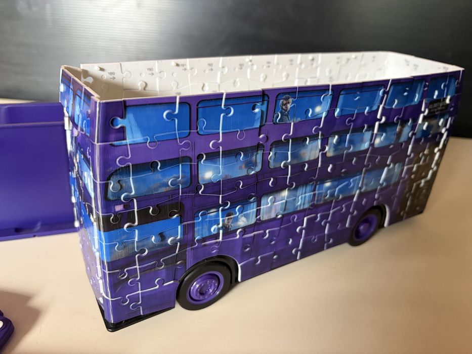 Harry Potter Autobuzul Knight Bus puzzle 3D