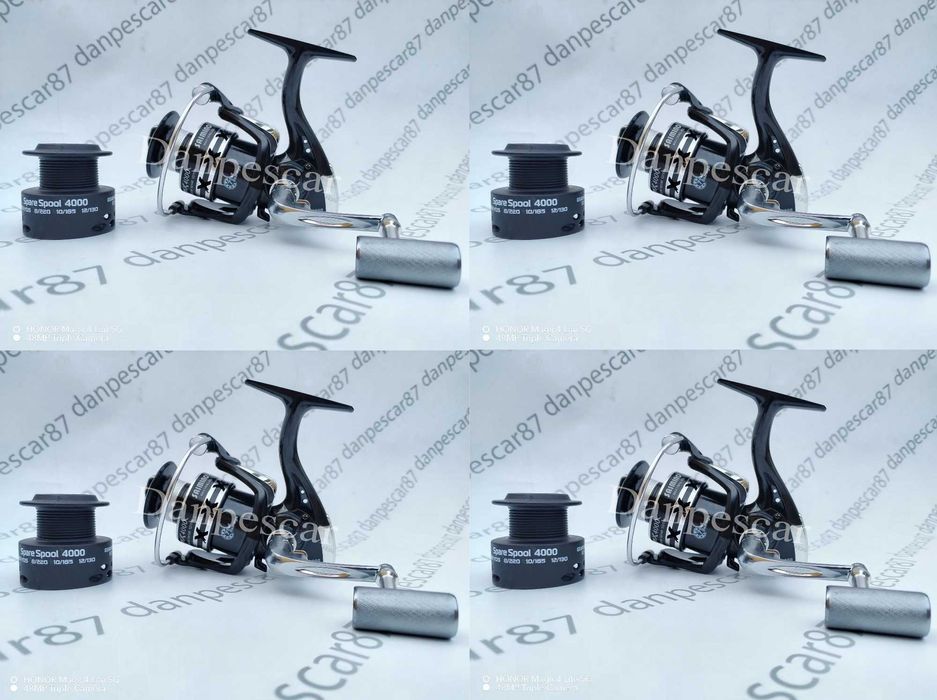 SET 4 Lansete ROBINHAN BOLENTINO PLUS 3m+4 Mulinete Saimino X4000