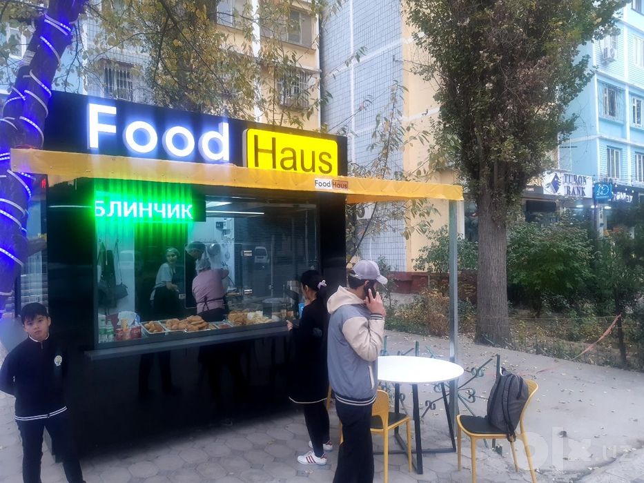 Food truck с колёсами