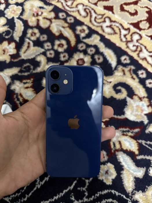 Iphone 12 mini blue 128 gb, 70 yomkost, korobka bor