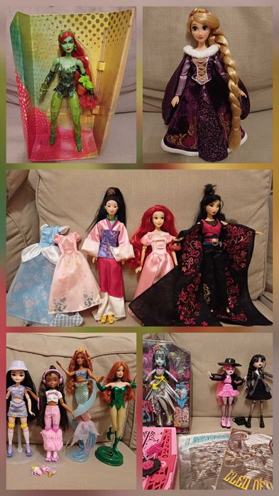 Кукли Monster High, Барби Barbie, Poison Ivy, Disney Store Дисни лот