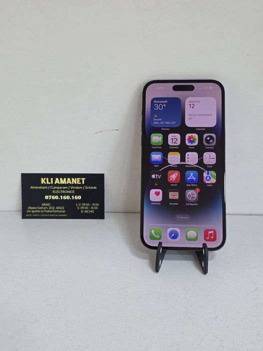 iPhone 14 Pro Max, Baterie 100% - KLI Amanet