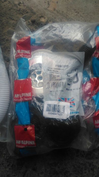 Sifon - ventil click