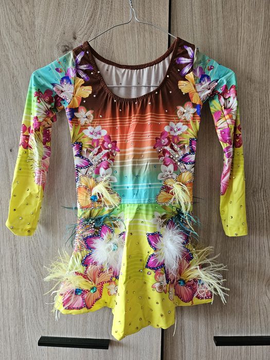 Рокля за  танци ,размер 122см