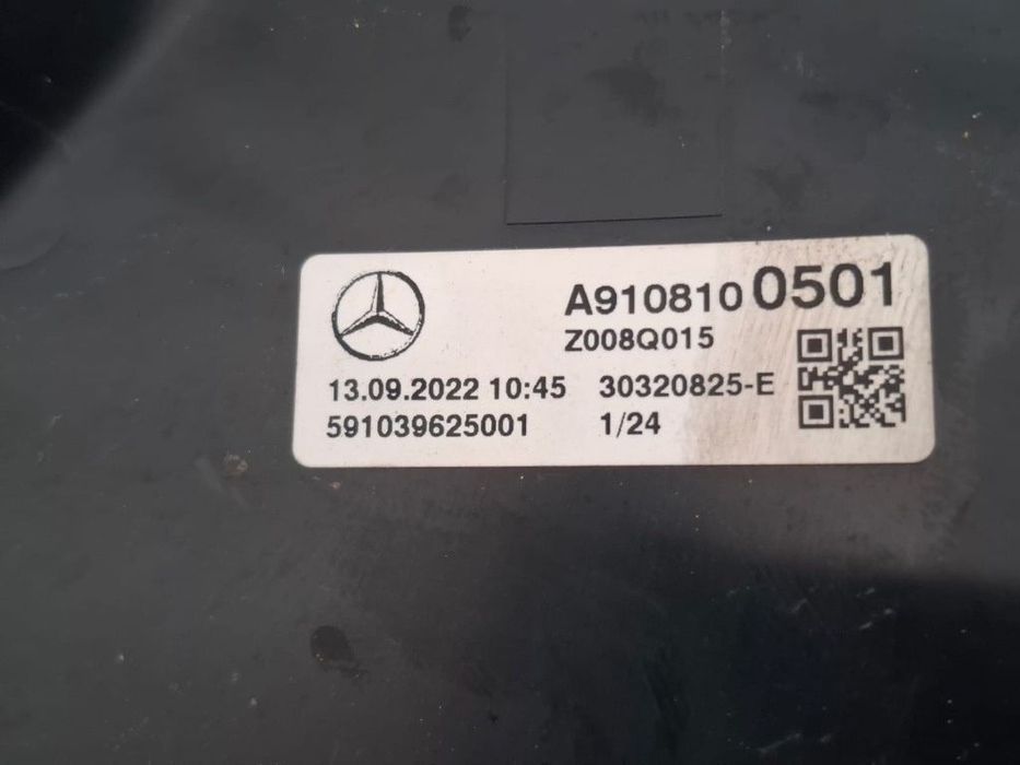 oglinda stanga completa mercedes sprinter 3 w907 w910 2017 2018 2019 2020 2021 2022 2023 2 pini a9108100501