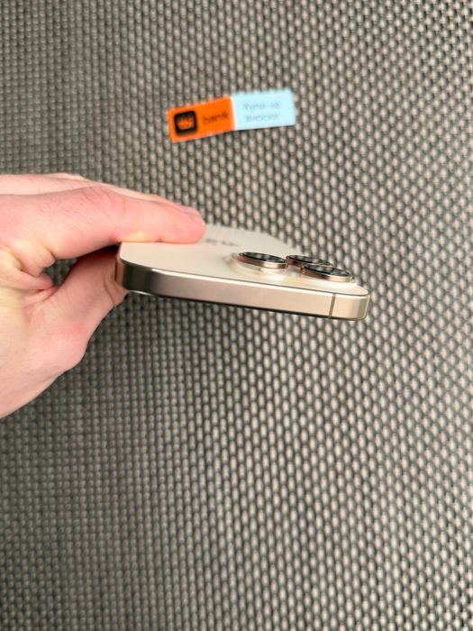 iPhone 16 Pro MAX * Лизинг от 29€/мес * Desert Titanium 256Gb златист с Гаранция и опция на изплащане!