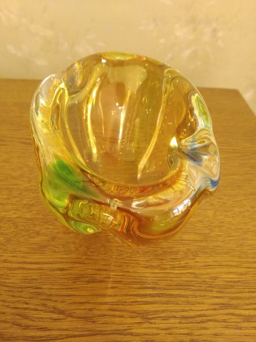 Ваза чешская 1980г ретро