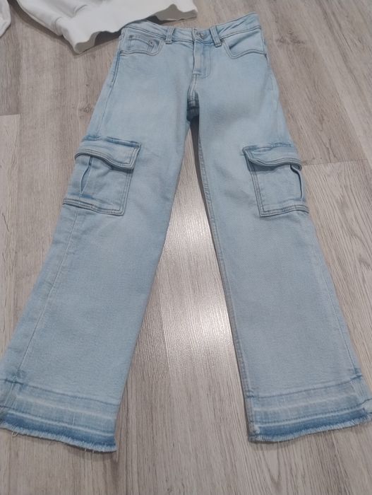Set hanorac si blugi Zara masura 122 (6-7 ani)