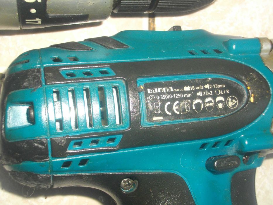 Профи ф13мм Li-ion 14,4V-18V Боди за винтоверт литиево Gamma Холандия