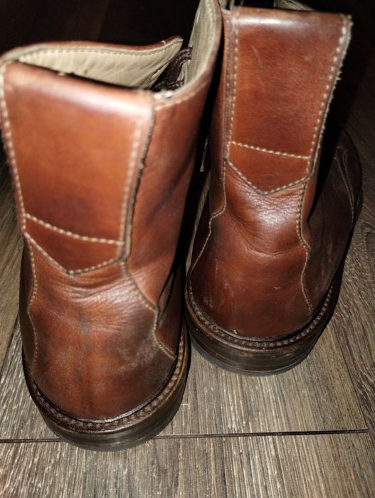 Боти мъжки кожени
