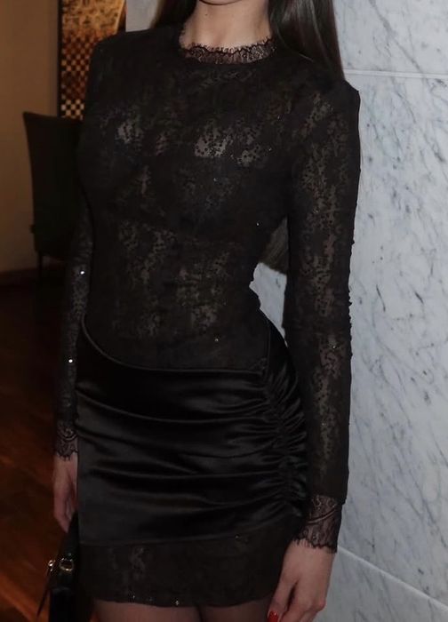 Черна рокля Luiza