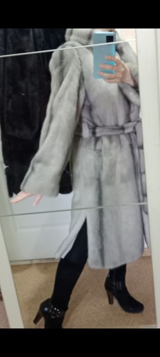 Шуба норковая б/у