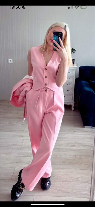 Розов комплект от 3 части