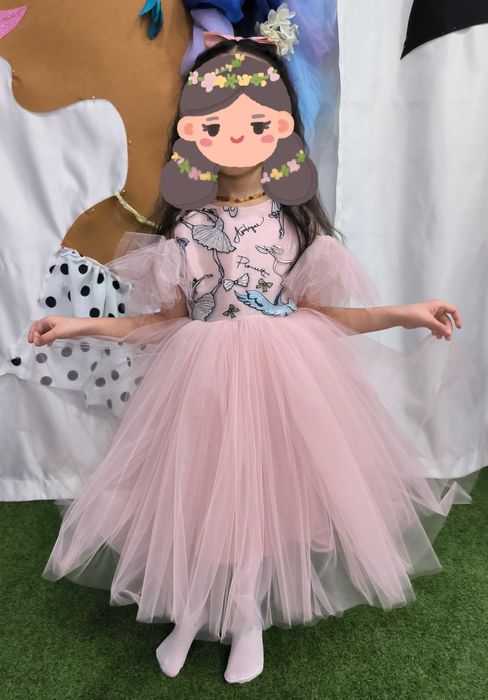 Детское нарядное платье