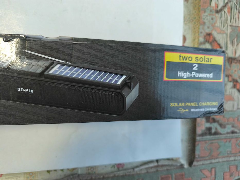 Boxa portabila bluetooth SD-P18 solara